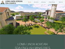 Tablet Screenshot of lomalindakoreansda.com